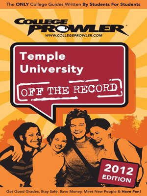 cover image of Temple University 2012